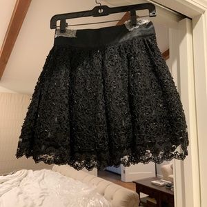 Leonor Black Mini Skirt
